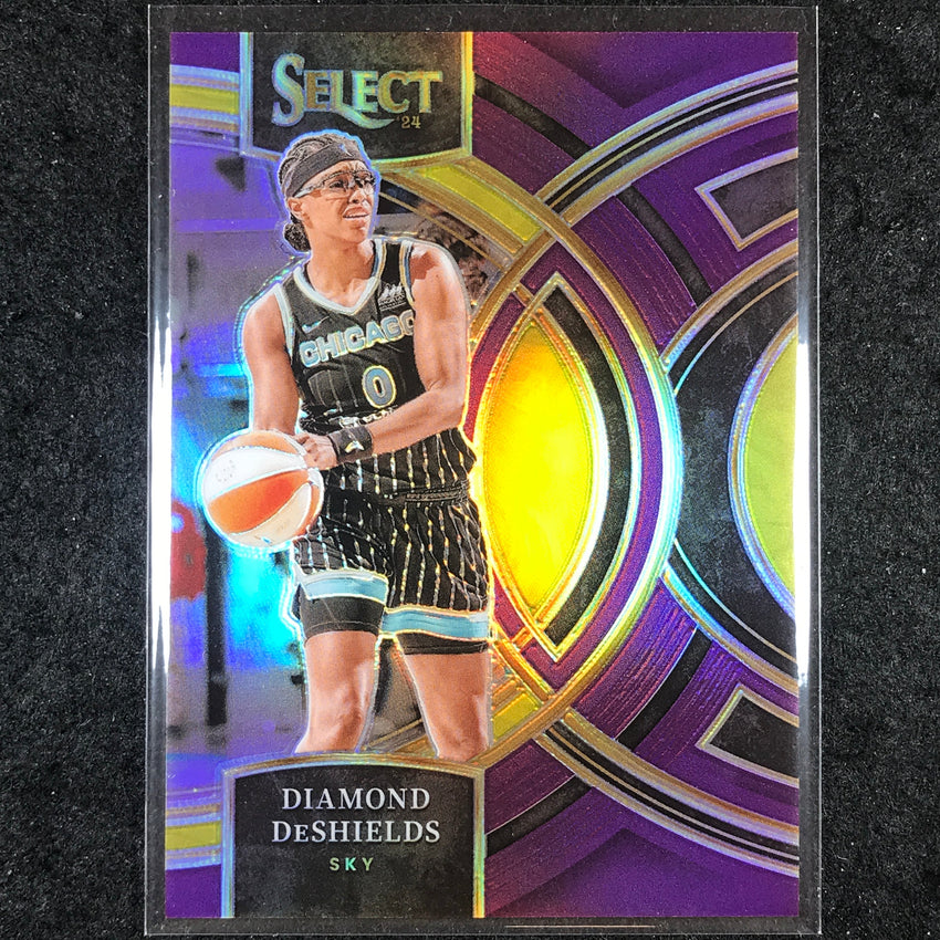 2024 Select WNBA DIAMOND DESHIELDS Premier Level Purple 140/149 #112