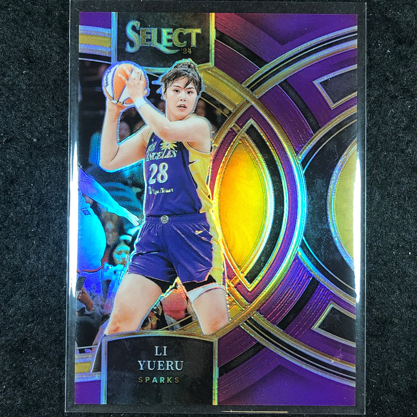 2024 Select WNBA LI YUERU Premier Level Purple 82/149 #116