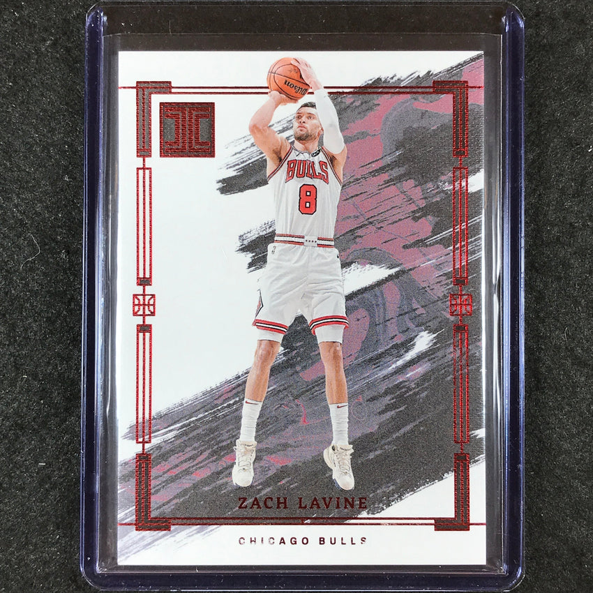 2023-24 Impeccable ZACH LAVINE Base International #77