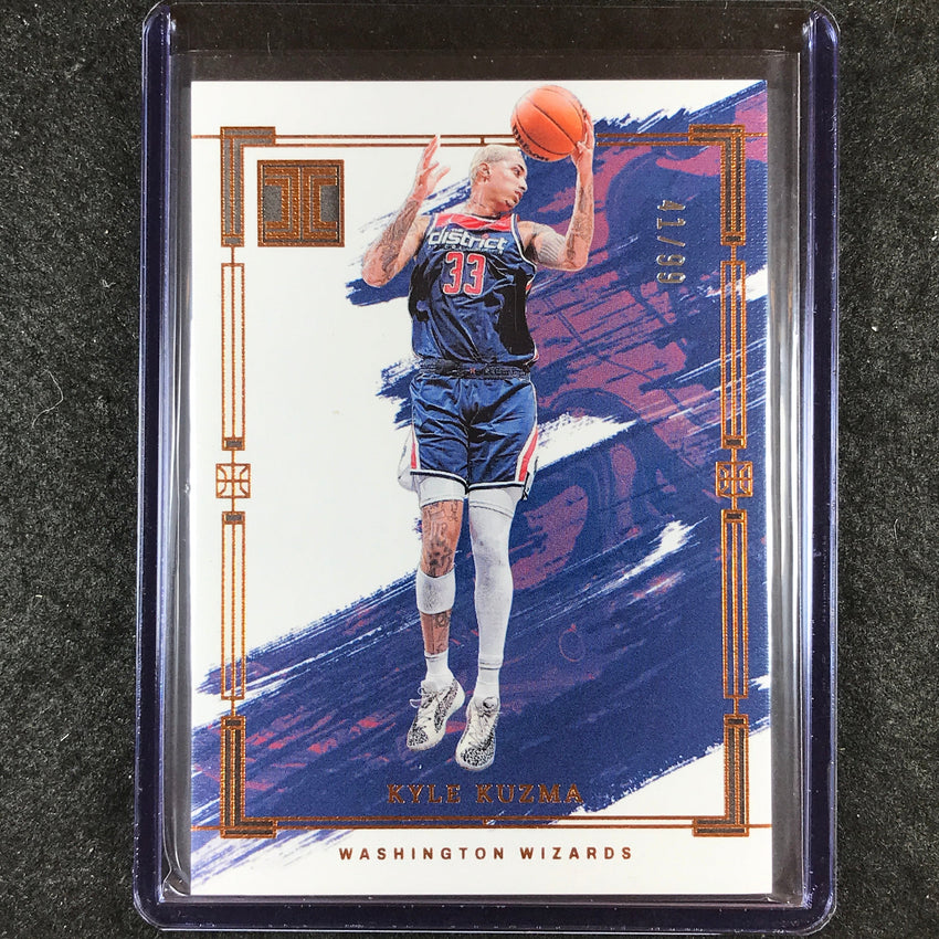 2023-24 Impeccable KYLE KUZMA Base 41/99 #62