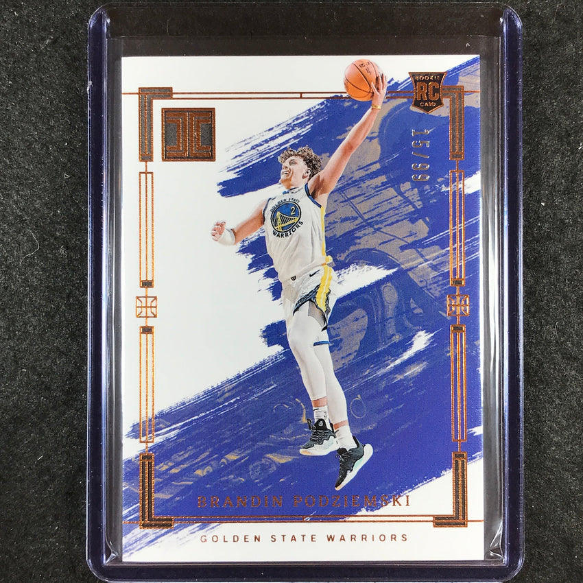 2023-24 Impeccable BRANDIN PODZIEMSKI Rookie Base 15/99 #70