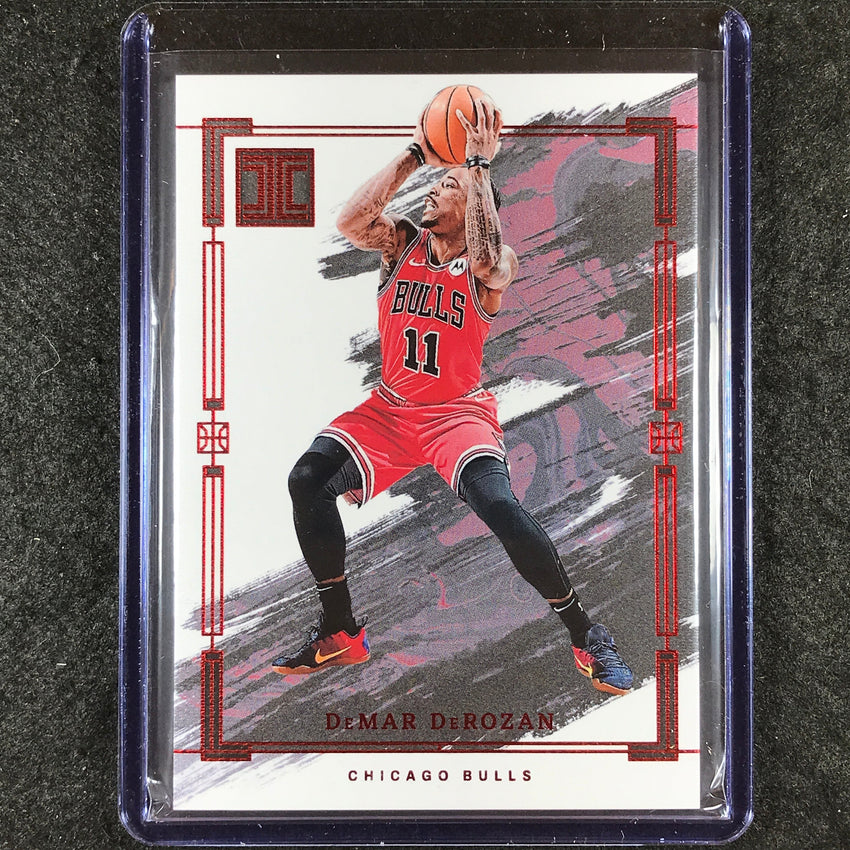 2023-24 Impeccable DEMAR DEROZAN Base International #11