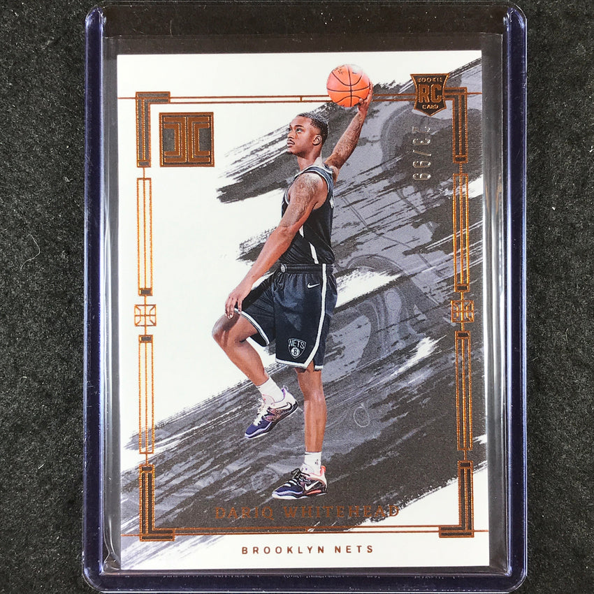 2023-24 Impeccable DARIQ WHITEHEAD Rookie Base 23/99 #98