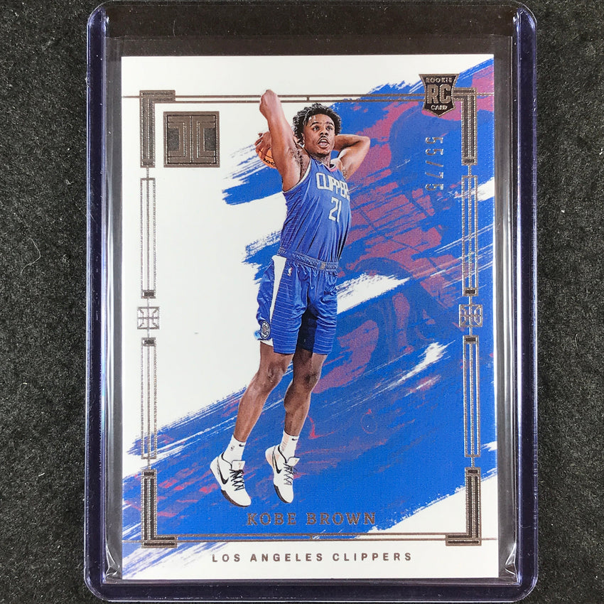 2023-24 Impeccable KOBE BROWN Rookie Base Silver 55/75 #43
