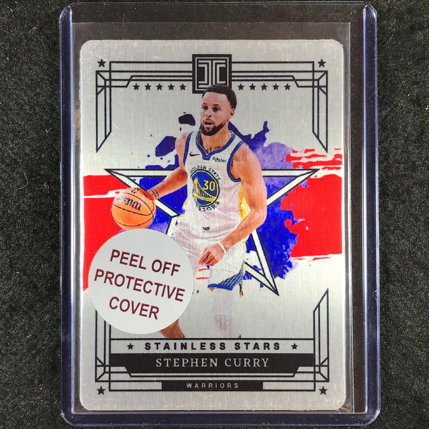 2023-24 Impeccable STEPHEN CURRY Stainless Stars International Red #6