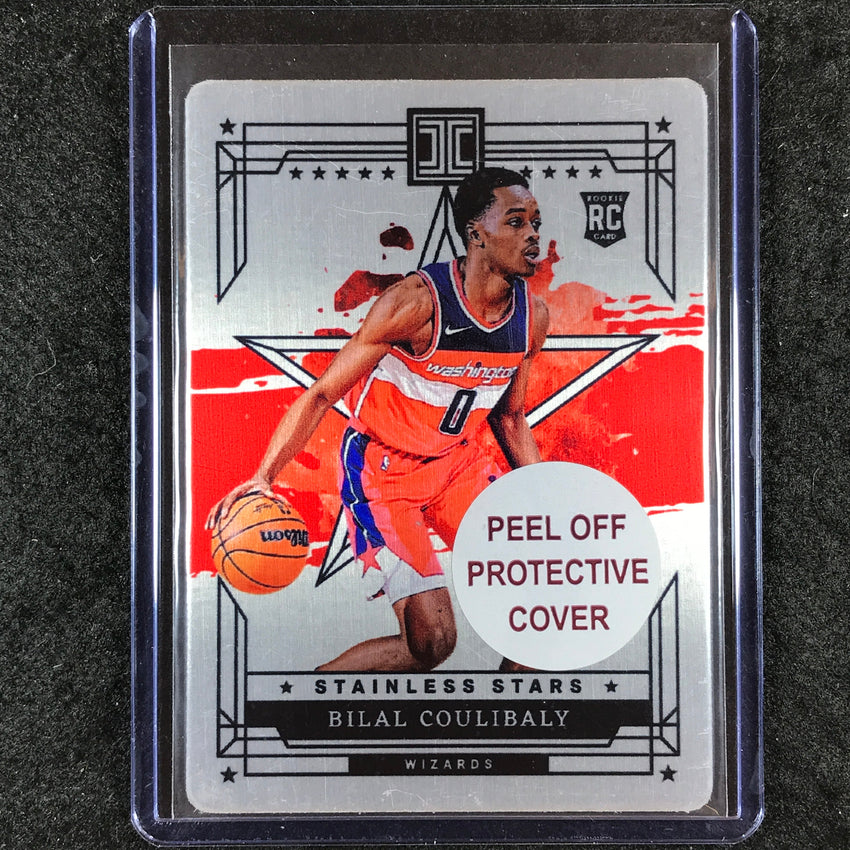 2023-24 Impeccable BILAL COULIBALY Stainless Stars Rookie International Red #21