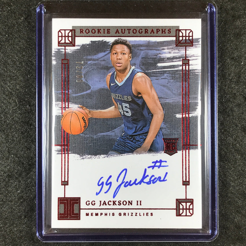 2023-24 Impeccable GG JACKSON II Rookie Autographs International 72/88