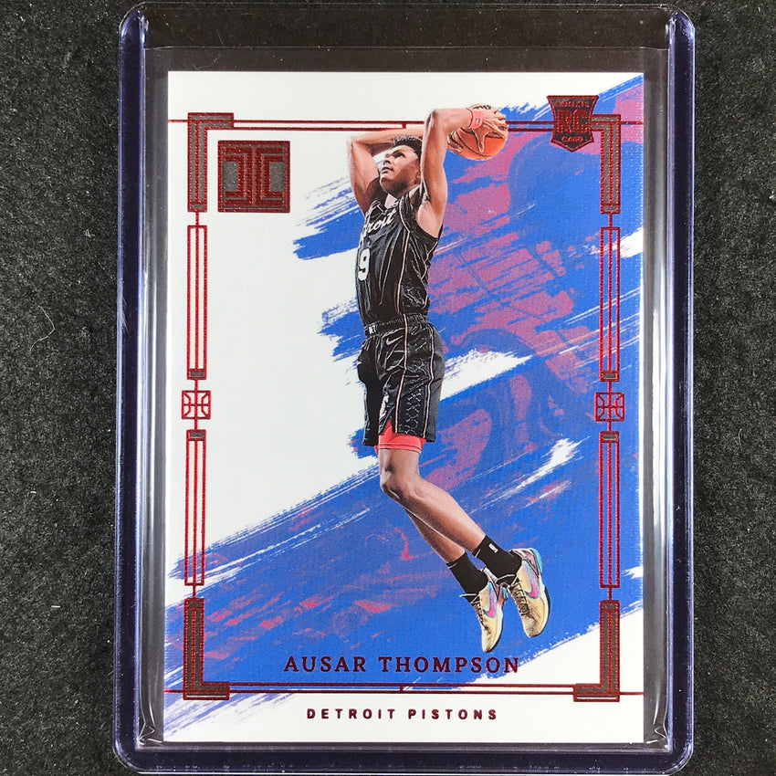 2023-24 Impeccable AUSAR THOMPSON Rookie Base International #32