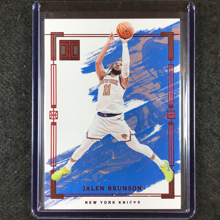 2023-24 Impeccable JALEN BRUNSON Base International #35
