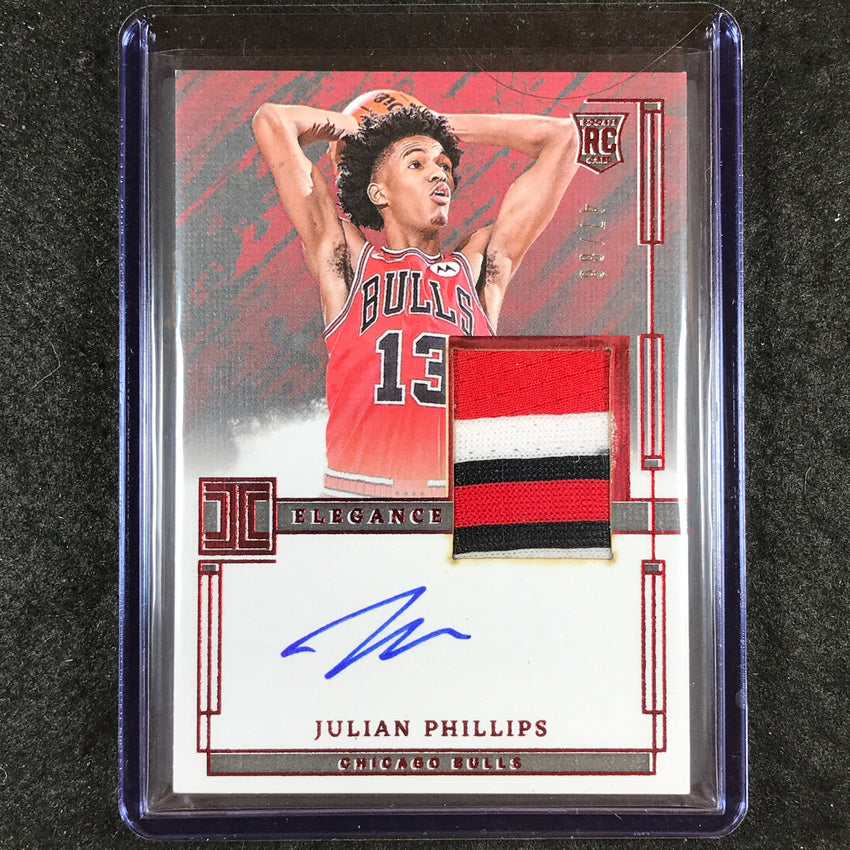 2023-24 Impeccable JULIAN PHILLIPS Elegance Rookie Patch Auto 47/88