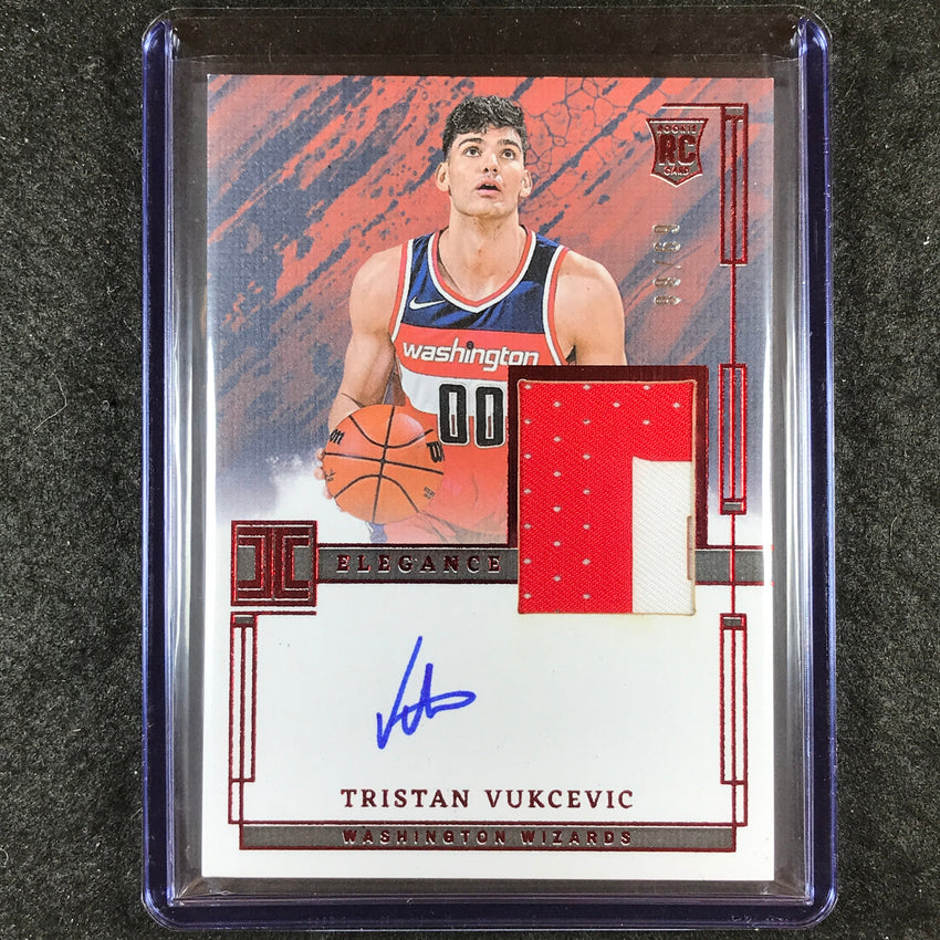 2023-24 Impeccable TRISTAN VUKCEVIC Elegance Rookie Patch Auto 69/88