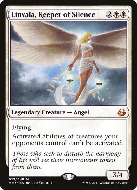Linvala, Keeper of Silence - 013/249 - Mythic Modern Masters 2017