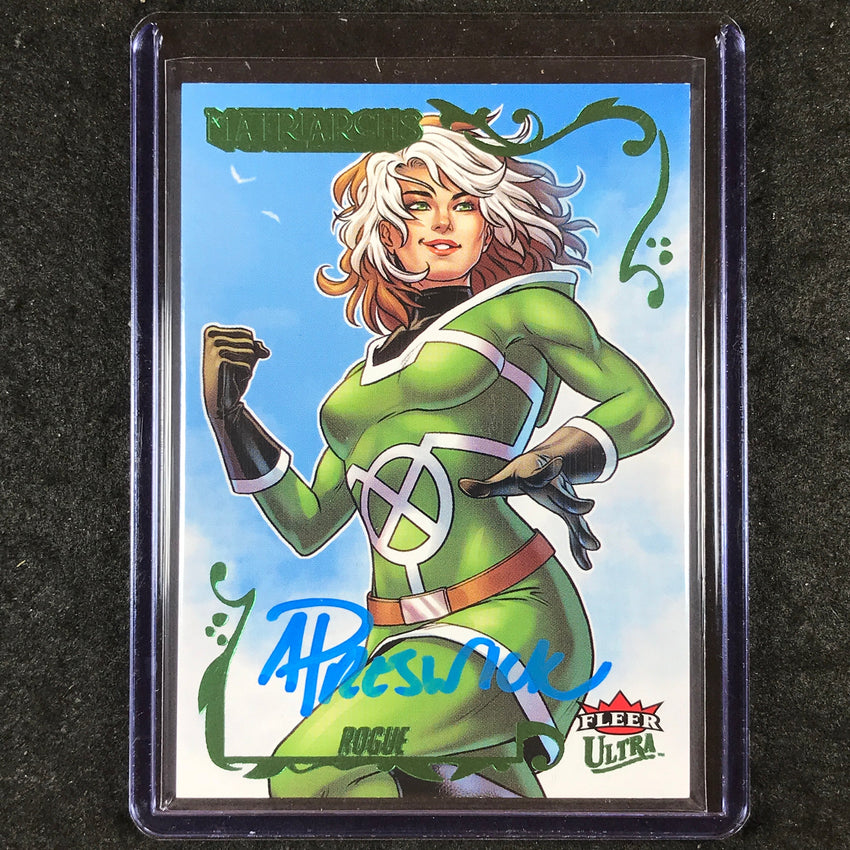 2024 Matriarchs of Marvel ROGUE ALLIE PRESWICK Green Foil Auto 75/80 #9