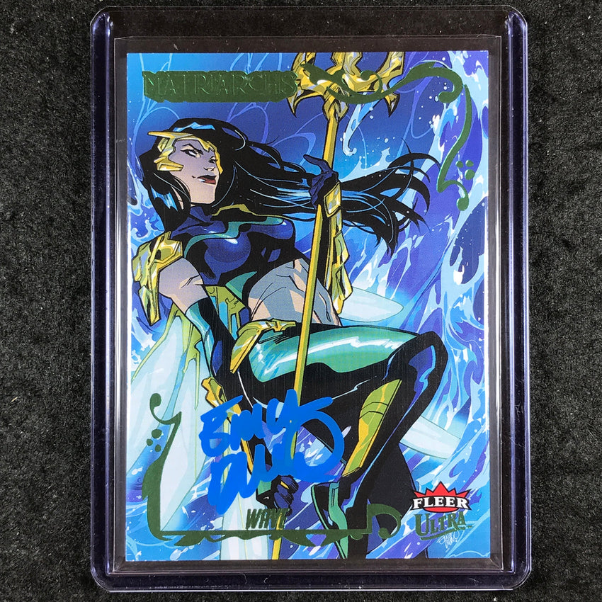 2024 Matriarchs of Marvel WAVE ERICA D'URSO Green Foil Auto 48/80 #27