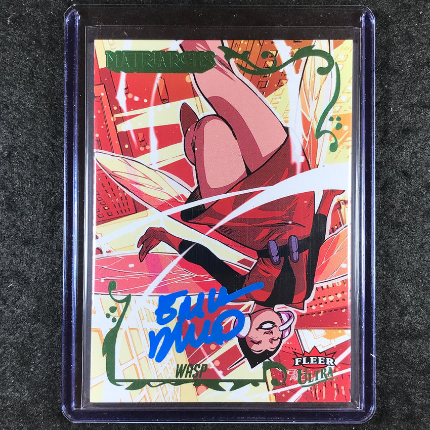 2024 Matriarchs of Marvel WASP ERICA D'URSO Green Foil Auto 10/80 #43