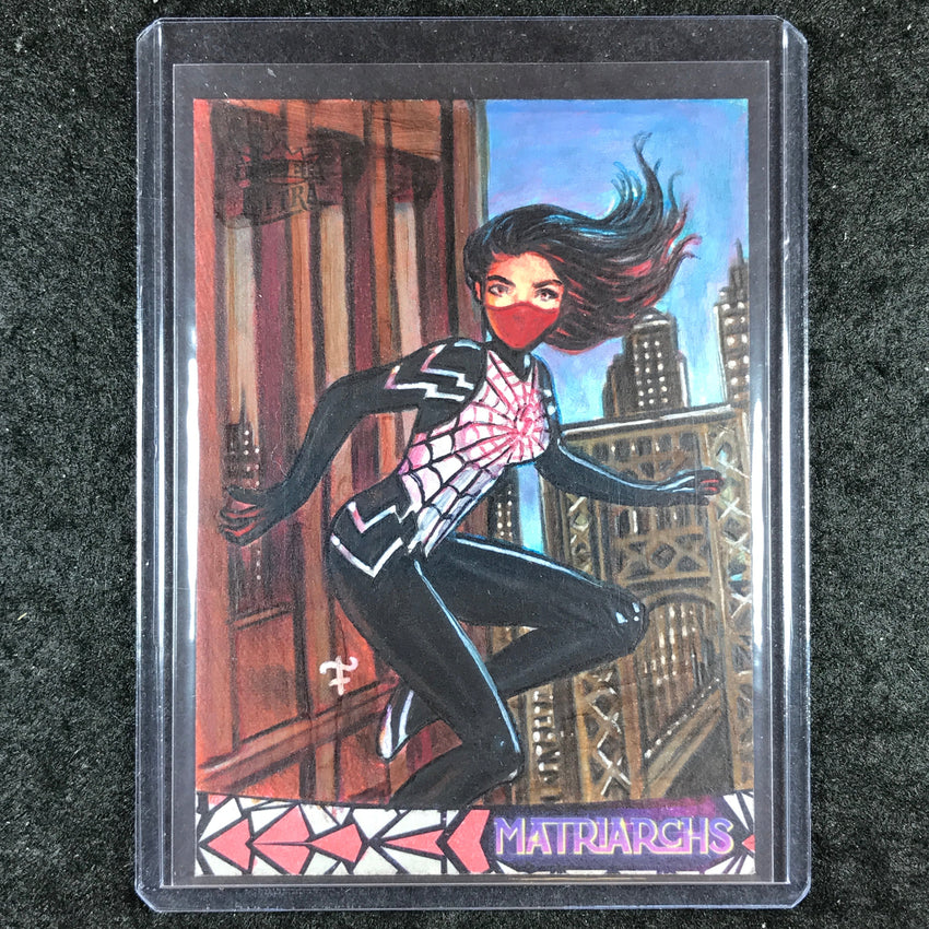 2024 Matriarchs of Marvel SILK Artist Sketch 1/1 FRANKLIM TEIXEIRA
