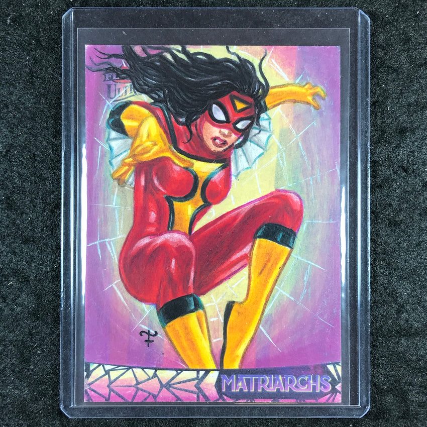 2024 Matriarchs of Marvel SPIDER-WOMAN Artist Sketch 1/1 FRANKLIM TEIXEIRA