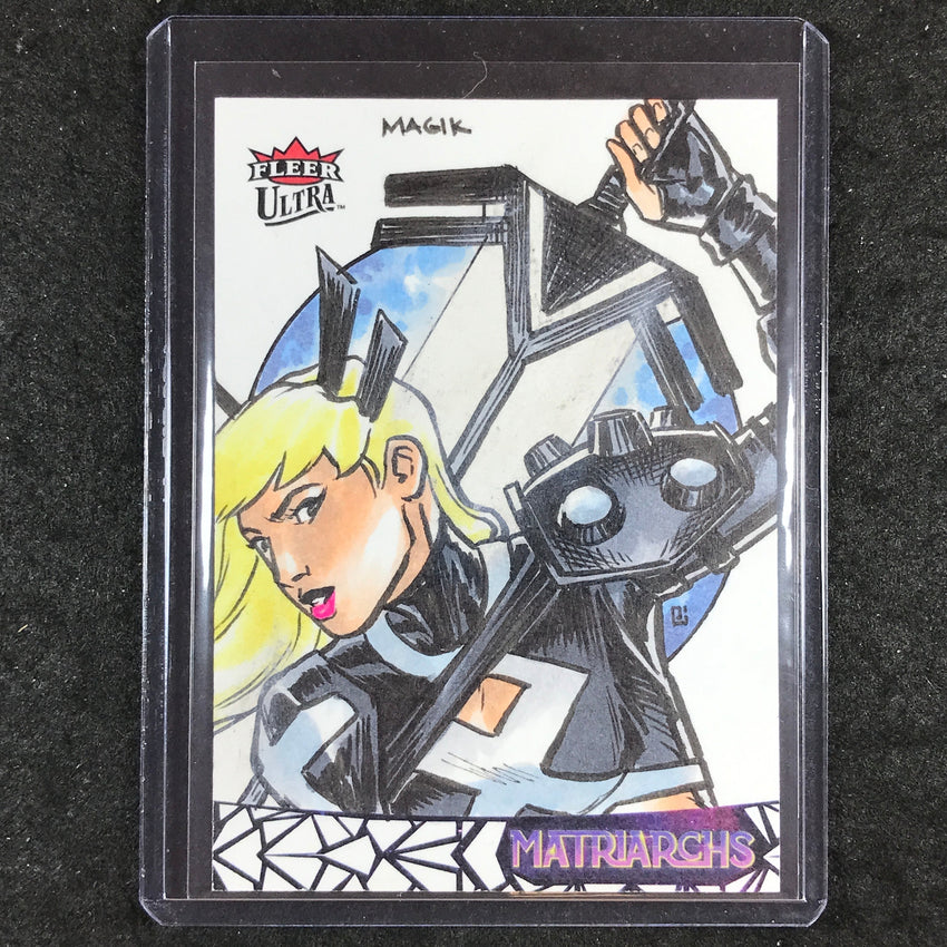 2024 Matriarchs of Marvel MAGIK Artist Sketch 1/1 PEEJAY CATACUTAN