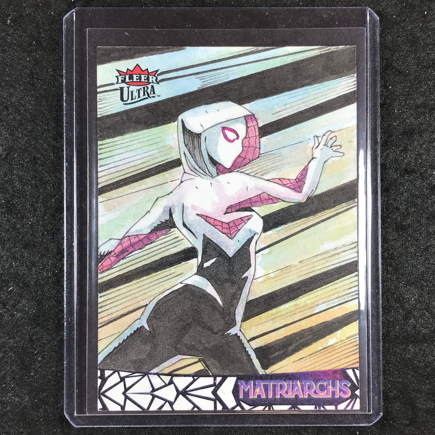 2024 Matriarchs of Marvel GHOST-SPIDER Artist Sketch 1/1 AL STEFANO