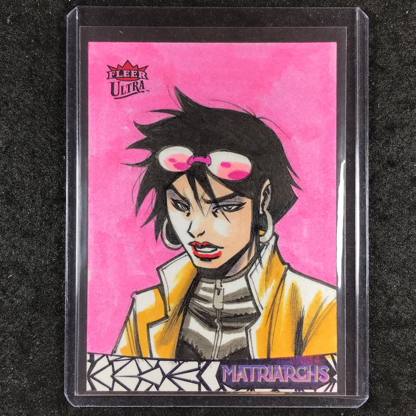 2024 Matriarchs of Marvel JUBILEE Artist Sketch 1/1 CAIO MAJADO