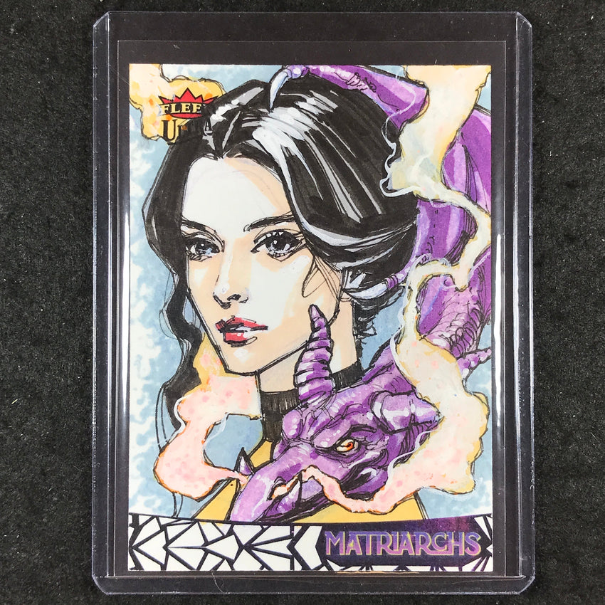 2024 Matriarchs of Marvel KITTY PRYDE Artist Sketch 1/1 DYLAN RILEY