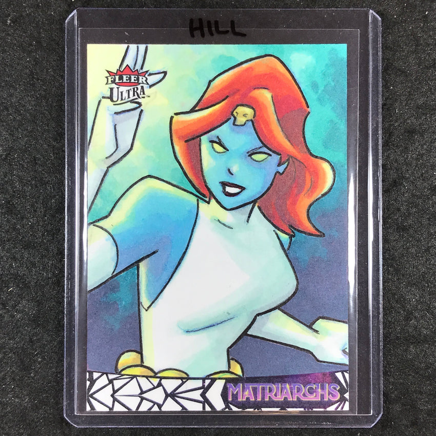 2024 Matriarchs of Marvel MYSTIQUE Artist Sketch 1/1 PAUL HILL