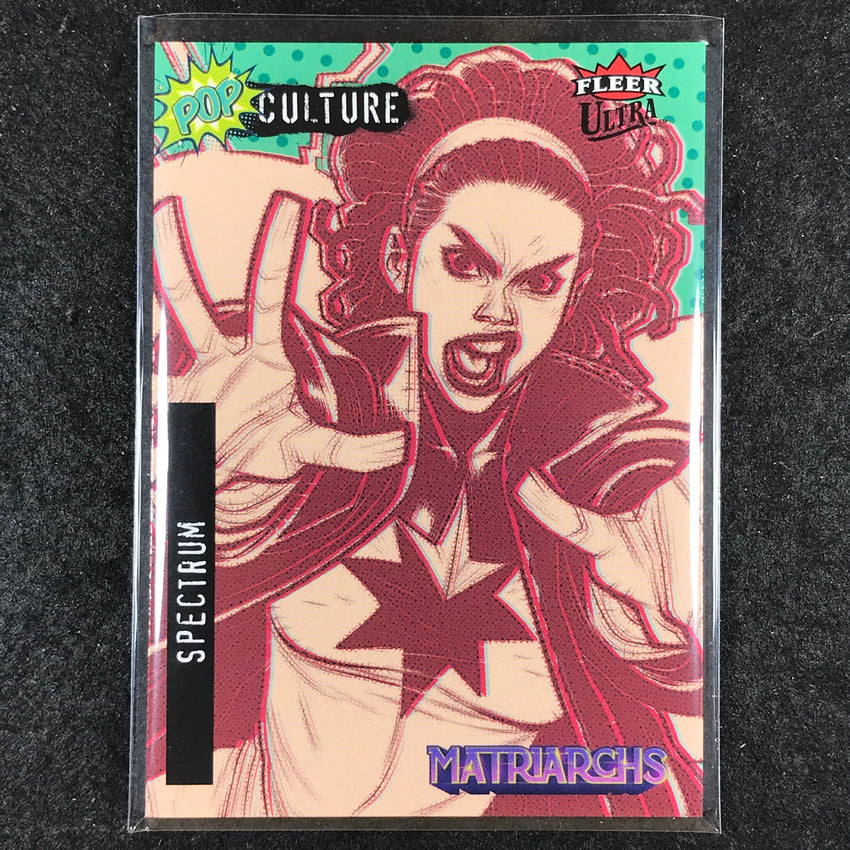 2024 Matriarchs of Marvel SPECTRUM GREEN Fleer Ultra Pop Culture #PC-41