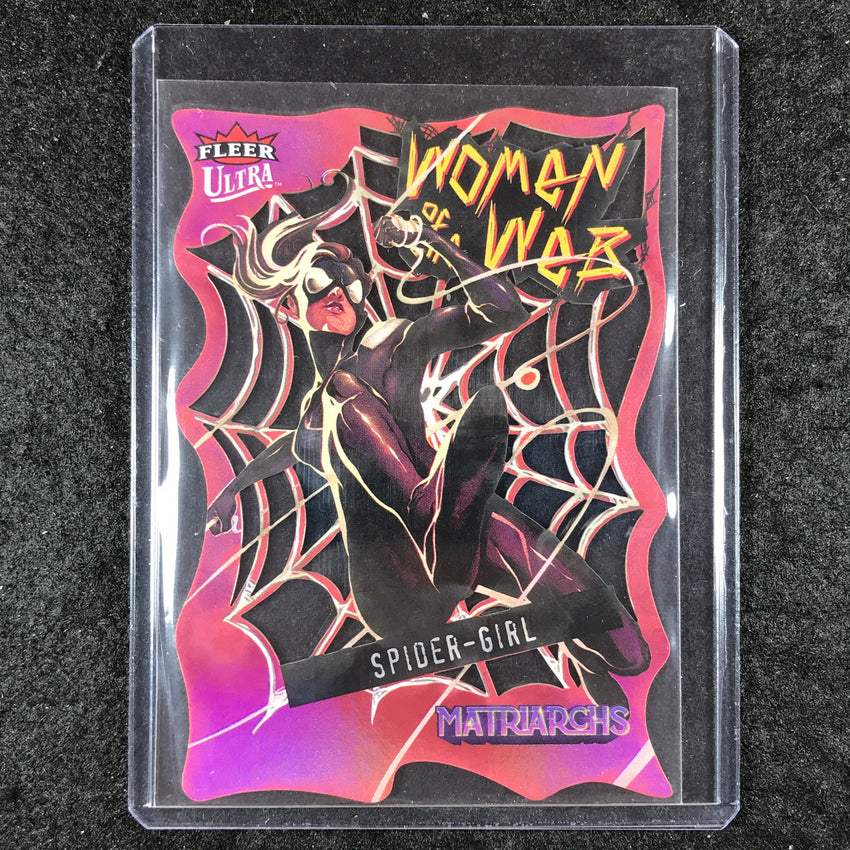 2024 Matriarchs of Marvel SPIDER-GIRL Women of the Web Red Die-Cut #6