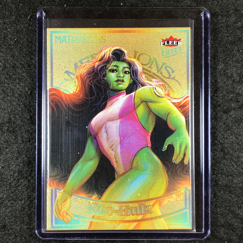 2024 Matriarchs of Marvel SHE-HULK Gold Medallions /200 #5