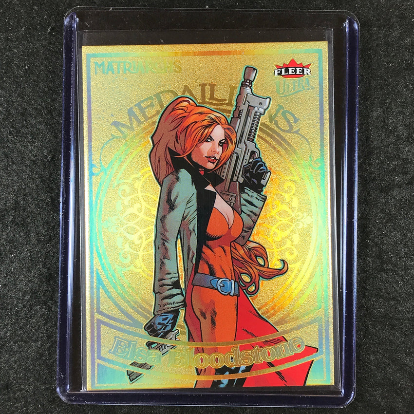2024 Matriarchs of Marvel ELSA BLOODSTONE Gold Medallions /200 #6