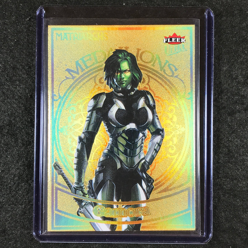 2024 Matriarchs of Marvel GAMORA Gold Medallions /200 #34