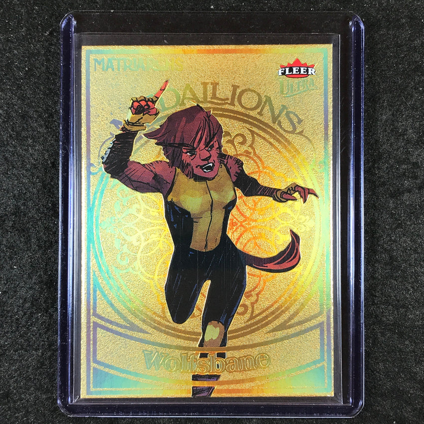 2024 Matriarchs of Marvel WOLFSBANE Gold Medallions /200 #35