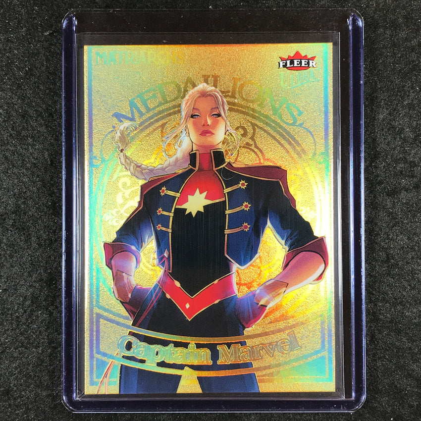 2024 Matriarchs of Marvel CAPTAIN MARVEL Gold Medallions /200 #50