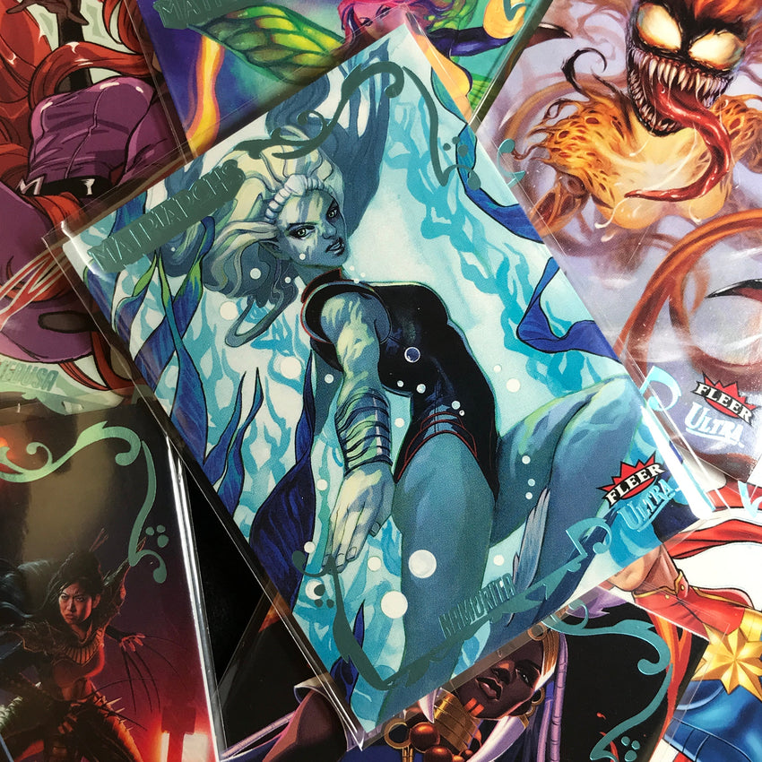 2024 Matriarchs of Marvel MIGHTY THOR Light Blue Foil /129 #47