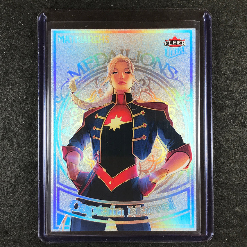 2024 Matriarchs of Marvel CAPTAIN MARVEL Platinum Medallions 60/100 #50