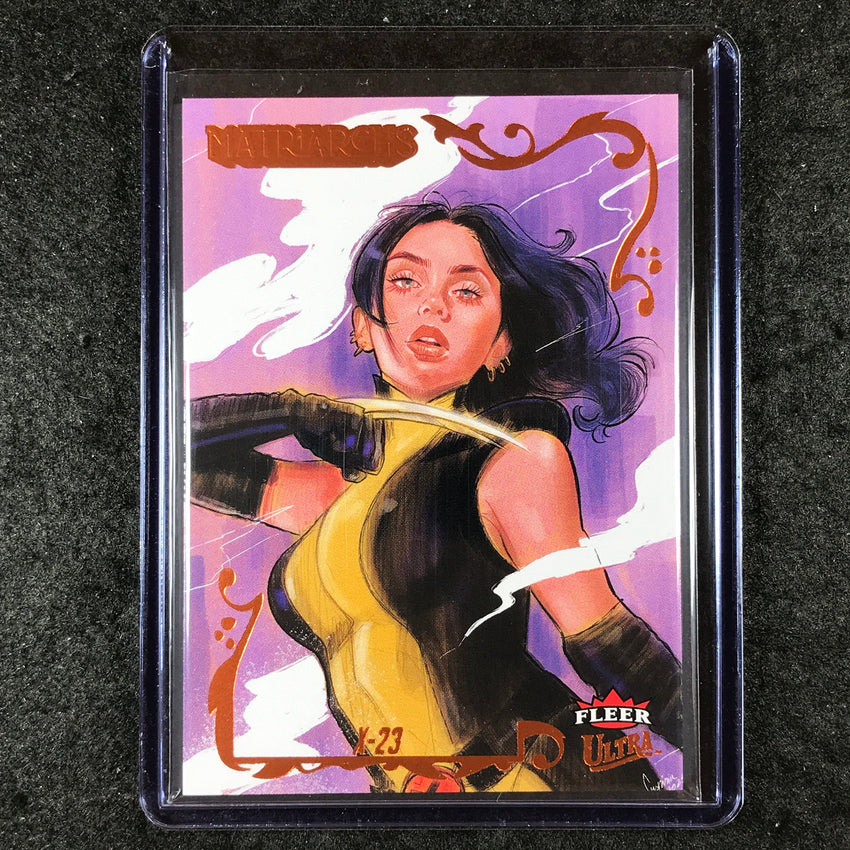 2024 Matriarchs of Marvel X-23 Orange Foil 35/52 #25