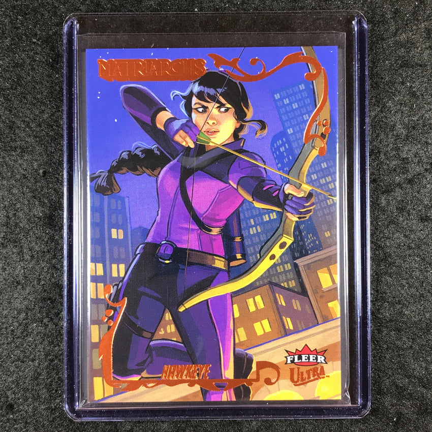 2024 Matriarchs of Marvel HAWKEYE Orange Foil 47/52 #29