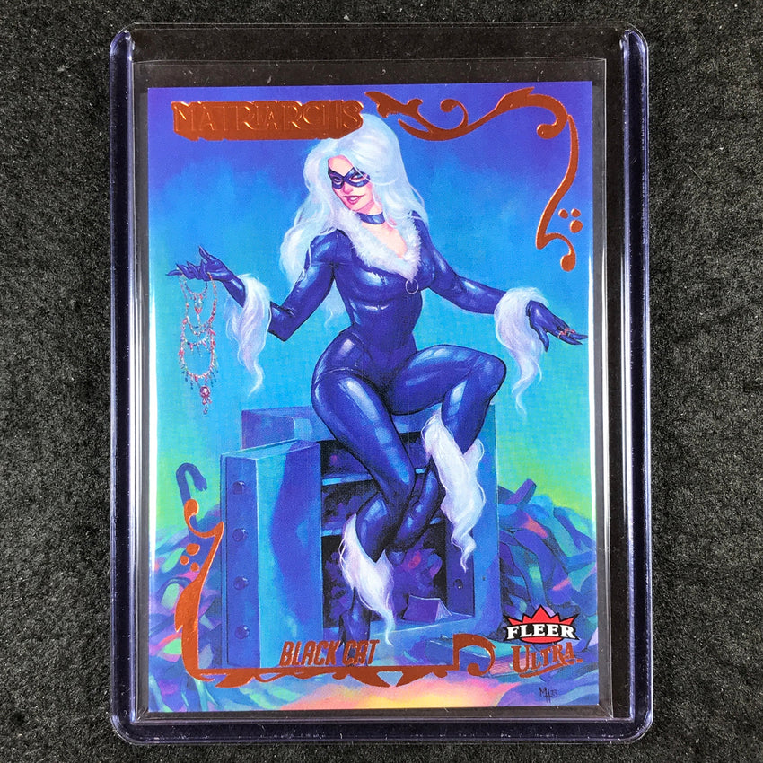 2024 Matriarchs of Marvel BLACK CAT Orange Foil 50/52 #58