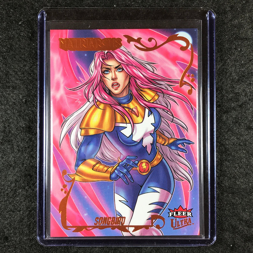 2024 Matriarchs of Marvel SONGBIRD Orange Foil 30/52 #69