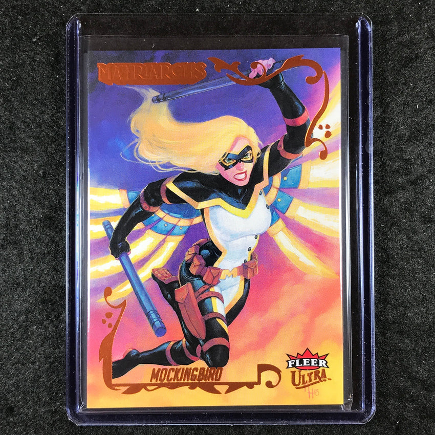2024 Matriarchs of Marvel MOCKINGBIRD Orange Foil 45/52 #71