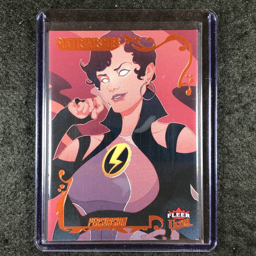 2024 Matriarchs of Marvel PERSUASION Orange Foil 25/52 #72