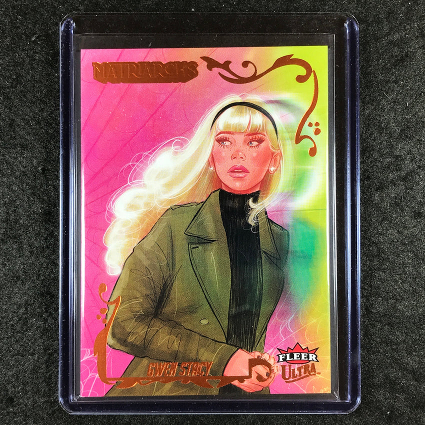 2024 Matriarchs of Marvel GWEN STACY Orange Foil 35/52 #77