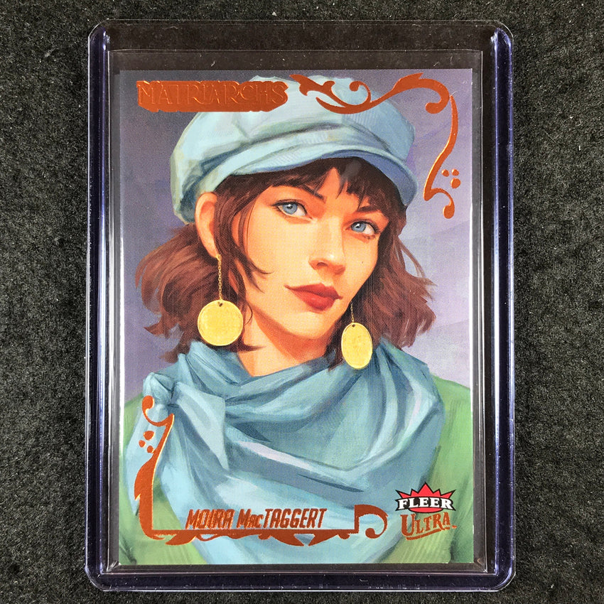 2024 Matriarchs of Marvel MOIRA MACTAGGERT Orange Foil 41/52 #78