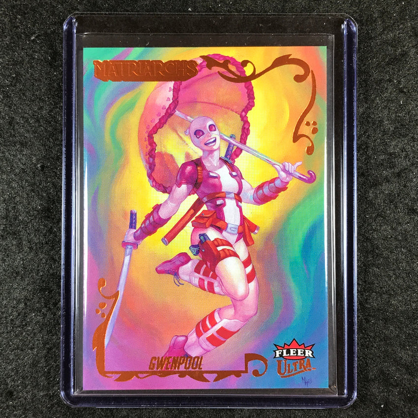 2024 Matriarchs of Marvel GWENPOOL Orange Foil 39/52 #88