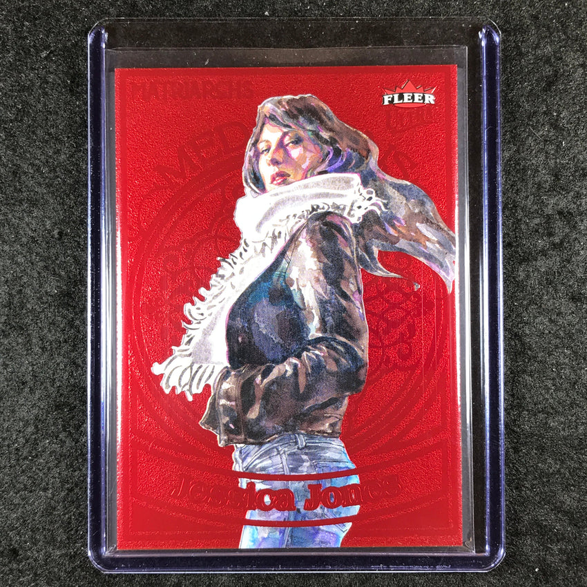 2024 Matriarchs of Marvel JESSICA JONES Ruby Medallions 37/50 #7