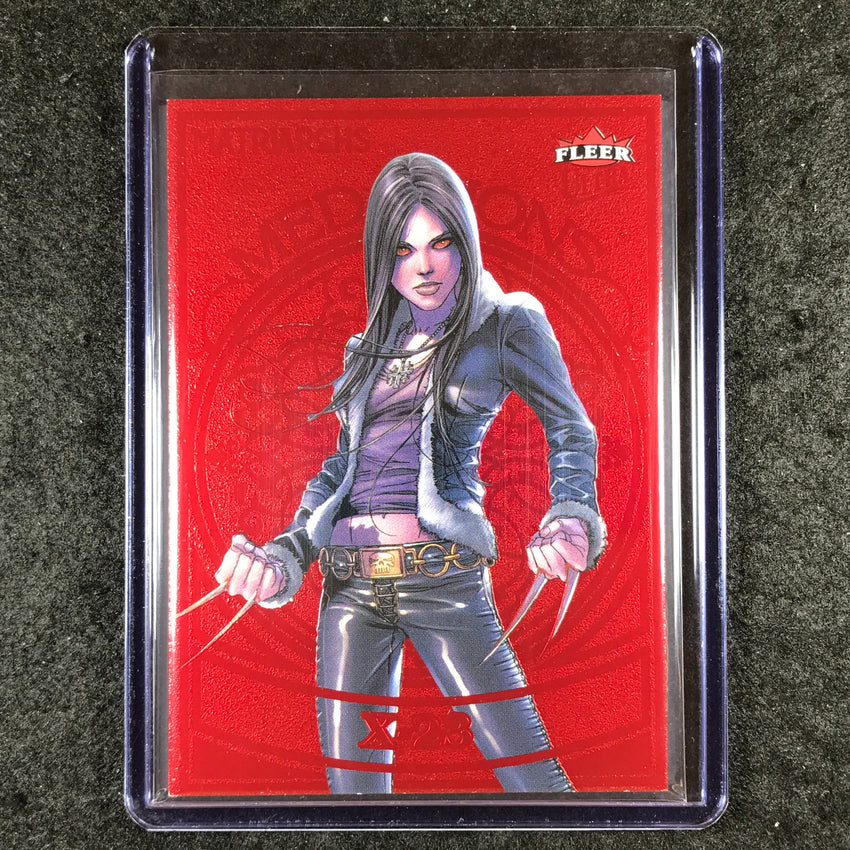 2024 Matriarchs of Marvel X-23 Ruby Medallions 15/50 #9