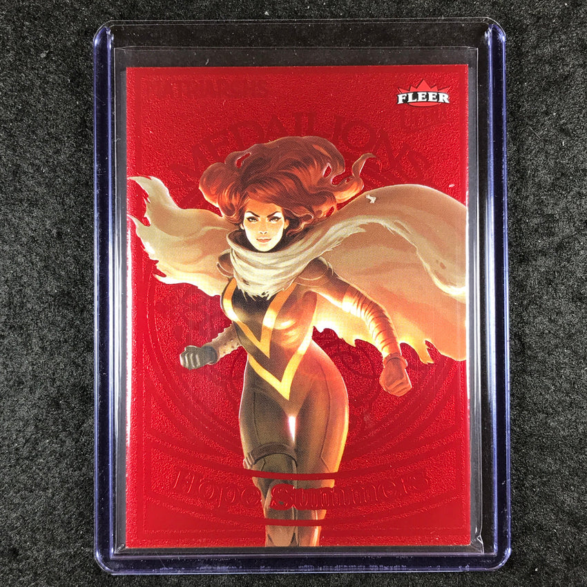 2024 Matriarchs of Marvel HOPE SUMMERS Ruby Medallions 22/50 #17