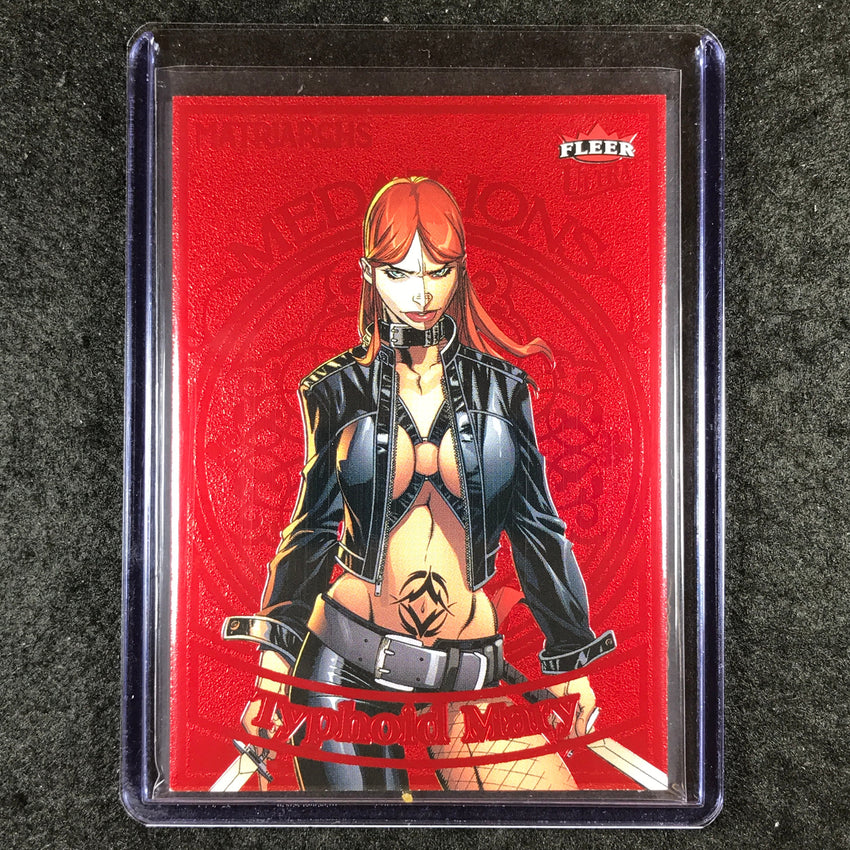 2024 Matriarchs of Marvel TYPHOID MARY Ruby Medallions 41/50 #40