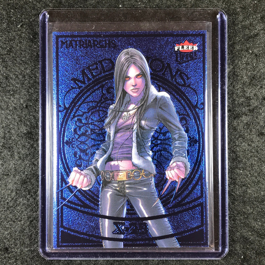 2024 Matriarchs of Marvel X-23 Amethyst Medallions 19/35 #9