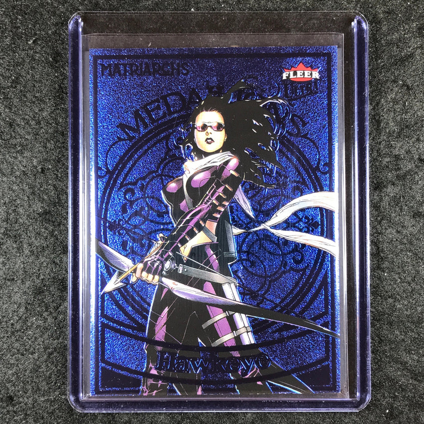 2024 Matriarchs of Marvel HAWKEYE Amethyst Medallions 4/35 #18